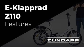 Features Zündapp EKlapprad Z110 [upl. by Nevah663]