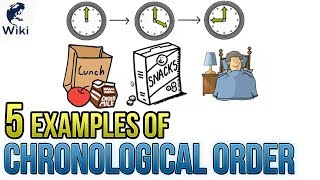 5 Examples Of Chronological Order [upl. by Wanfried69]