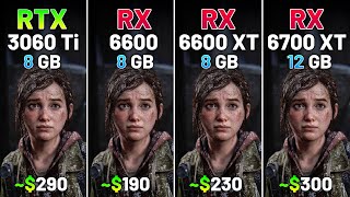 RTX 3060 Ti vs RX 6600 vs RX 6600 XT vs RX 6700 XT  Test in 12 Games in 2024 [upl. by Filipe217]