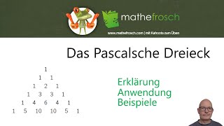 Das Pascal Dreieck in der Algebra  mit Erklärung und Beispielen [upl. by Kristie]