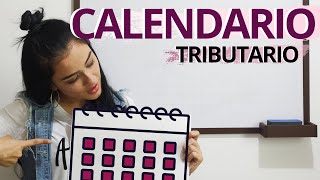 ASÍ FUNCIONA EL CALENDARIO TRIBUTARIO📆 [upl. by Milburr]