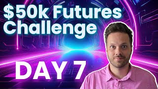 📈💰 Day 7  Passing 10x 50k futures prop firm account challenge trading daytrading futures [upl. by Yoong]