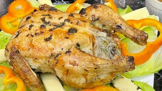 POULET FARCIE RÔTIE AU FOUR 🍗 RECETTE FACILE ET RAPIDE  Deli Cuisine [upl. by Grannia]