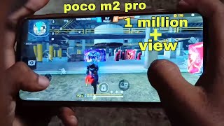 poco m2 pro free fire gameplay test 2 fingermy first hand cam game play [upl. by Raynata]