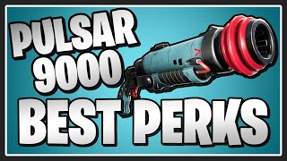 The BEST PERKS for the Pulsar 9000 in Fortnite Save the World [upl. by Gunas]