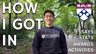 Revealing My Wharton MBA Application [upl. by Shawn]