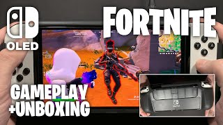 Fortnite on Nintendo Switch OLED 231  KIWIHOME CASE UNBOXING [upl. by Michale]