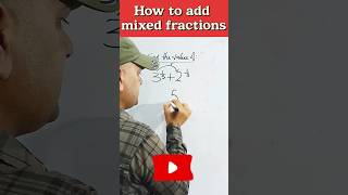 How to add mixed fractions [upl. by Mccarty]