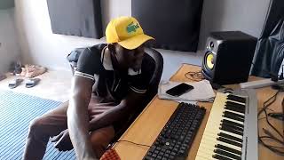 lunda boy in the studio new music coming Prod by Atomic bomb amapiano africa afrobeat [upl. by Ahsenrad]