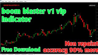 Boom Blaster v1 vip indicator  non repaint [upl. by Ackley521]