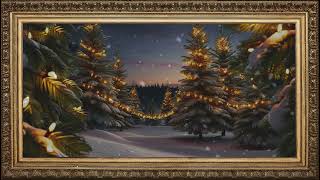 Framed Christmas TV Art  Christmas Spirit [upl. by Alver594]