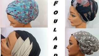 Comment nouer un foulardPartie3turban tutorial [upl. by Ecirehs974]