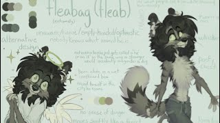 fleabag reference sheet speedpaint [upl. by Esdnil]