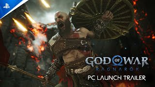 God of War Ragnarök  Launch Trailer  PC Games [upl. by Alaster]