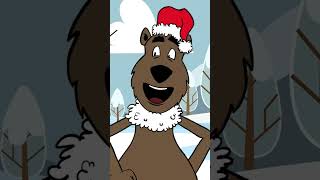 Christmas bear is preparing for Christmas christmas funnyanimals shorts cartoon wildlife [upl. by Sabrina387]