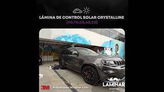 Lámina de control solar Crystalline  Laminar 3M AutoFilm [upl. by Zevahc]