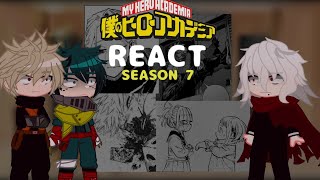 ○past 1A react to deku future ○mhabnhano ship ☆ [upl. by Tyrrell]