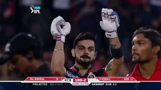 Kohli Gayle take RCB upto 2nd spot with thumping win over KXIP [upl. by Suoirrad586]