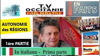 Autonomia delle regioni con JLuc DAVEZAC Bastir Occitanie  Regioni Unite dEuropa [upl. by Ygief]