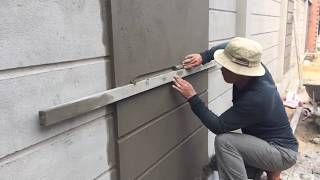 How to make a professional wall using sand and cement ratio 111 [upl. by Aital110]