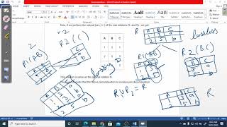 Lecture 323 DBMS Types of Decomposition in DBMS  Dr Pushpa Choudhary [upl. by Delogu]