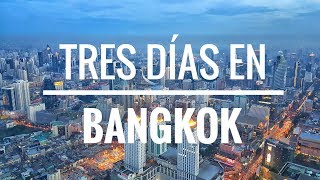 PASAMOS TRES DÍAS EN LA CAÓTICA BANGKOK  TAILANDIA 🇹🇭 [upl. by Assi]