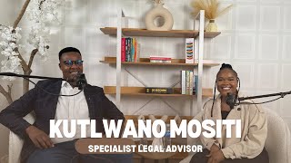 Kutlwano Mositi shares his story on life after big law and being an inhouse attorney podcast [upl. by Shea]