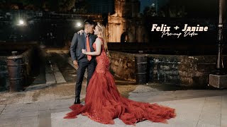 Felix  Janine Prenuptial Video in Intramuros Manila [upl. by Shamma]