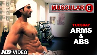 Tuesday Arms Workout amp Abs Workout  MUSCULAR 8 by Guru Mann [upl. by Boggers]