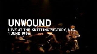 UNWOUND 611996 full set LIVE in NYC [upl. by Nirro]