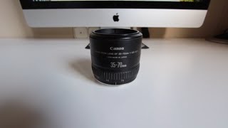 Canon EF 3570mm f3545 A  Revisión en profundidad [upl. by Eynahpets377]