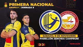 PRIMERA DIVISIÓN NACIONAL  GRUPO F  JORNADA 8  PAN MOGUER  ONE EDEN SAN FRANCISCO DE ASÍS MIJAS [upl. by Ely]