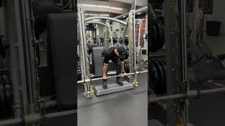 Romanian deadlift Smith machine [upl. by Aleedis]