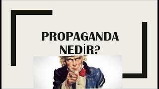 GRİ PROPAGANDA PROPAGANDA NEDİR [upl. by Haya]