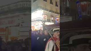 Procesión Del Cristo de los Alabarderos Viernes Santo Madrid España [upl. by Sudhir837]