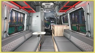 The Entire Airstream Interstate Class B RVs and B Plus Van Tour With Justin Humphreys [upl. by Gamali805]