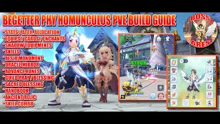 Ragnarok M Eternal Love  Begetter Physical Homunculus PVE Build Guide [upl. by Osei]