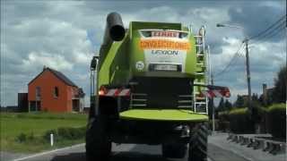 Claas lexion 550 amp 630  médion 340 Fendt vario 818 amp Deutz Fahr X 710 [upl. by Dragone795]