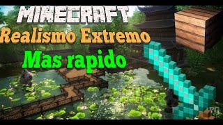 Como hacer el Minecraft más REAL Bajos recursos Sin lag Shaders mods Todas las versiones [upl. by Adnocahs421]