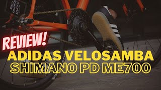 Adidas Velosamba  Shimano PDME700  Cycling Equipment Review [upl. by Welch447]