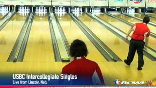 College bowling  Intercollegiate Singles match play [upl. by Learsiy]