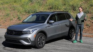 2022 Volkswagen Tiguan Test Drive Video Review [upl. by Esahc526]