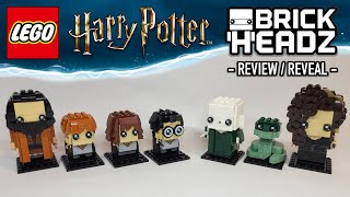 LEGO Harry Potter Brickheadz 40495 amp 40496  2021 Sets Review  Reveal [upl. by Wallas79]