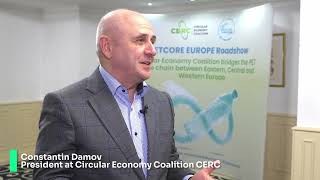 Interview with Constantin Damov  President of CERC [upl. by Ardyaf]