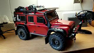 Traxxas TRX4 Defender Update Truck is complete [upl. by Shien]