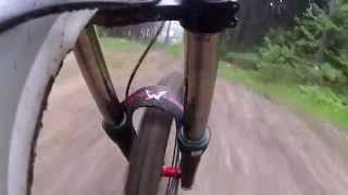 Marzocchi 380 C2R2 Ti  Moto C2R w Progression booster riding video [upl. by Etteyniv]