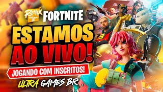 🔴 AO VIVO  🏆1500 Inscritos Fortnite Batalha REAL com a galera🏆 [upl. by Aneekat]