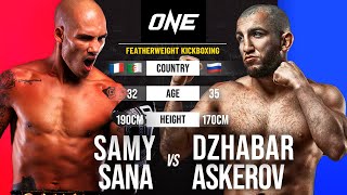 Samy Sana vs Dzhabar Askerov  Full Fight Replay [upl. by Enilreug]