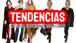 TENDENCIAS PARA SEÑORAS OTOÑO INVIERNO ￼20242025 [upl. by Cramer958]