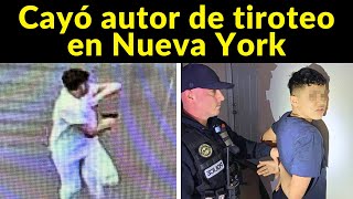 Adolescente venezolano llora tras ser detenido por tiroteo en Times Square Nueva York [upl. by Edme]